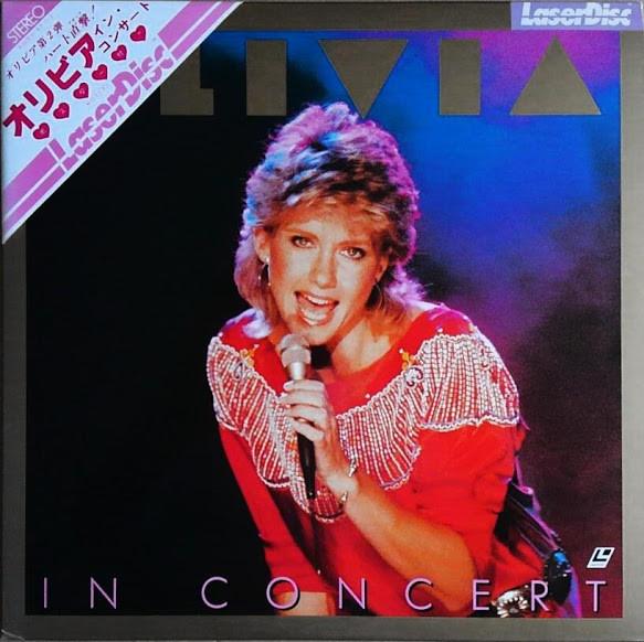 Olivia Newton-John - Live In Concert - Laser Disc