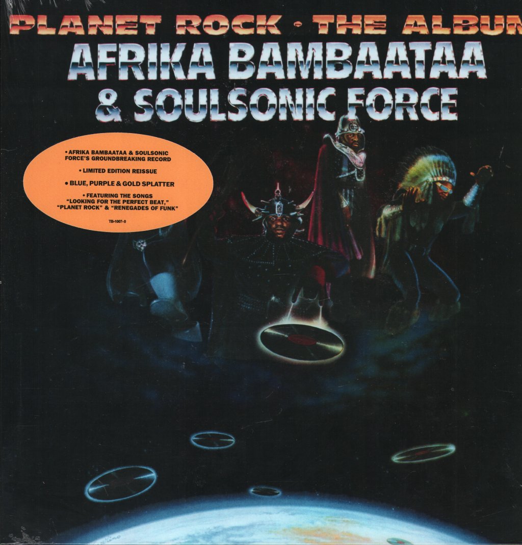 Afrika Bambaataa and Soulsonic Force - Planet Rock The Album - Lp
