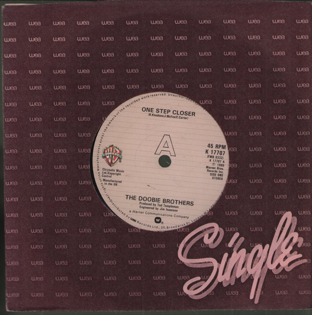 Doobie Brothers - One Step Closer - 7 Inch