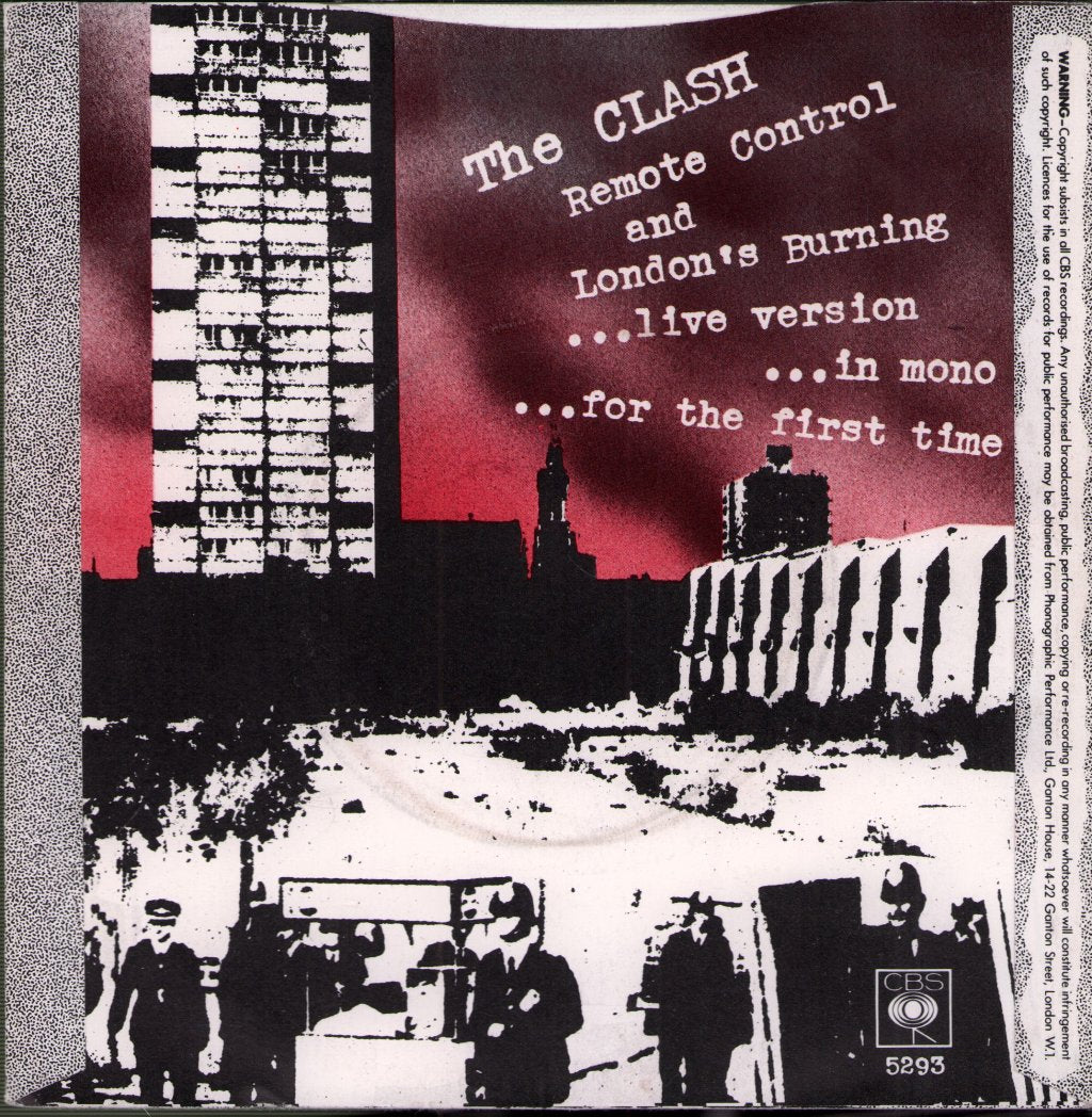 Clash - Remote Control - 7 Inch
