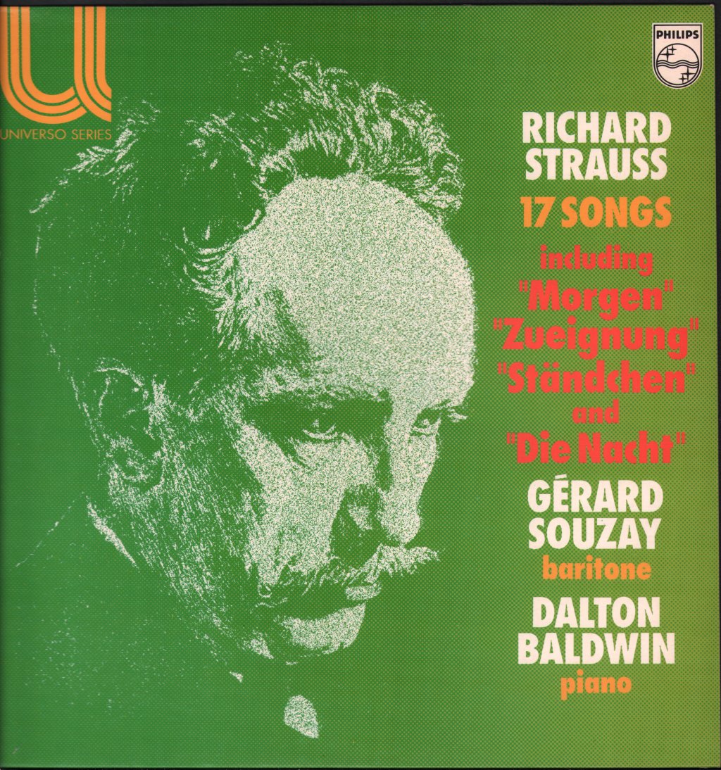 Gerard Souzay / Dalton Baldwin - Richard Strauss - 17 Songs - Lp