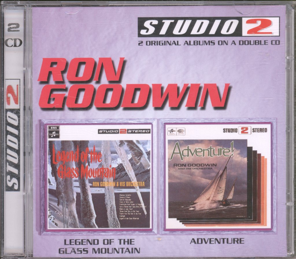 Ron Goodwin And His Orchestra - Legend Of The Glass Mountain / Adventure! - Double Cd