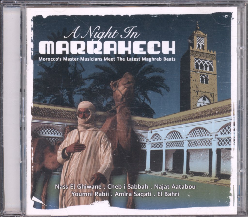 Various Artists - A Night In Marrakech - Morocco's Master Musicians Meet The Latest Maghreb Beats - Double Cd