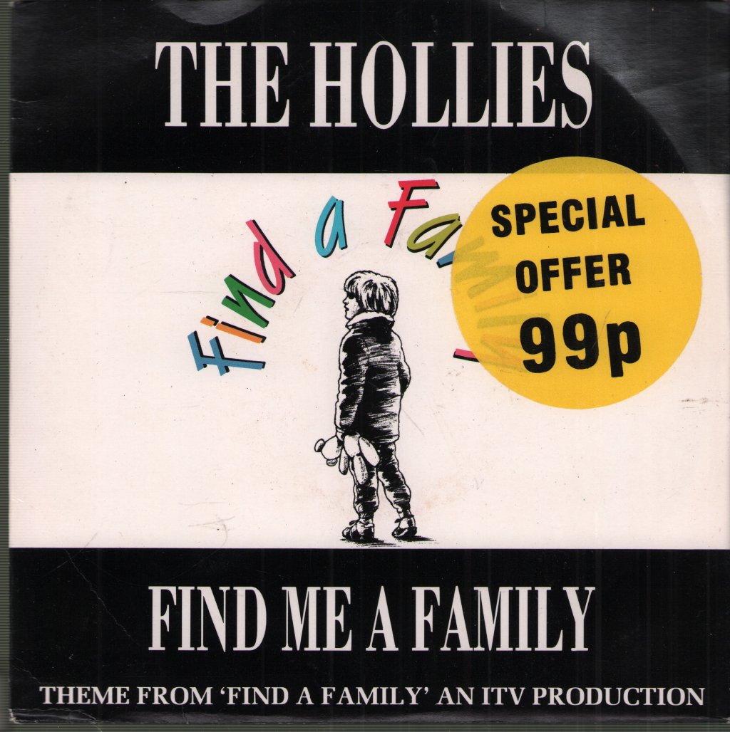 Hollies - Find Me A Family - 7 Inch