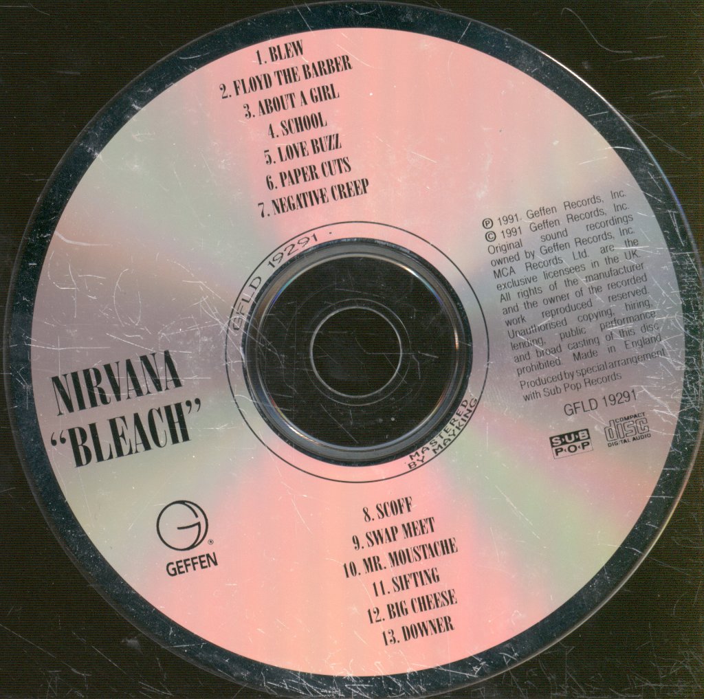 Nirvana - Bleach - Cd