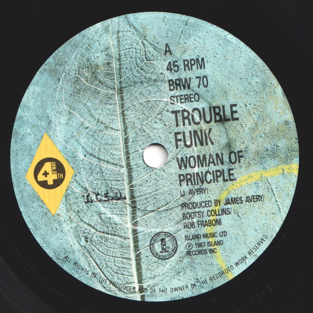 Trouble Funk - Woman Of Principle - 7 Inch