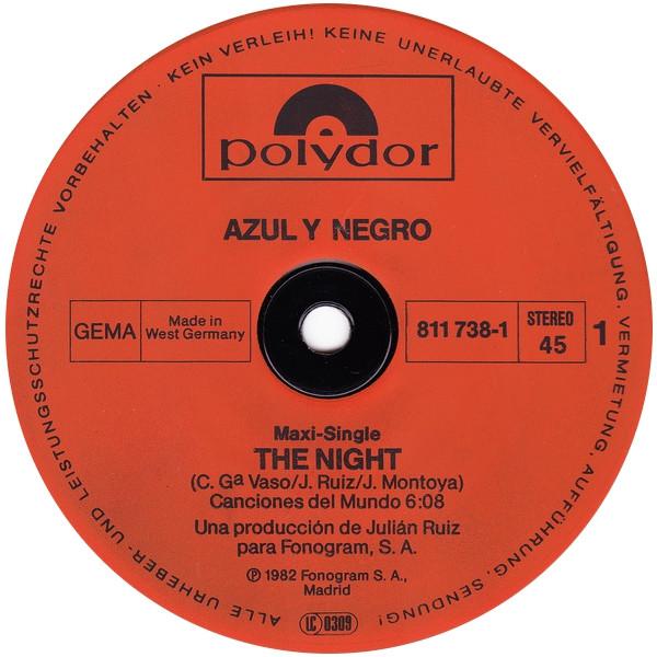 Azul Y Negro - Night - 12 Inch