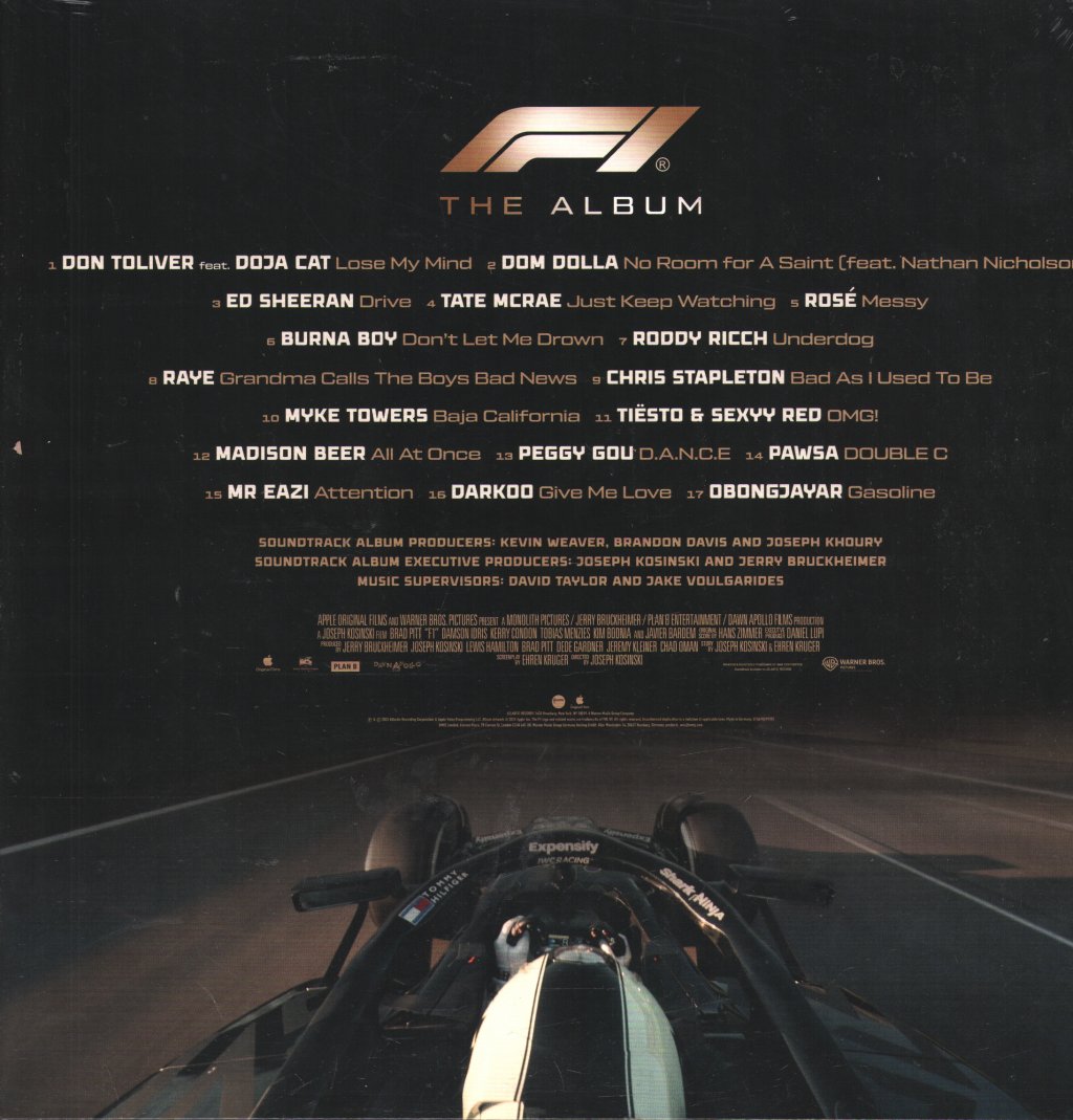 Various Artists - F1: The Album - Lp – Vinyl Tap