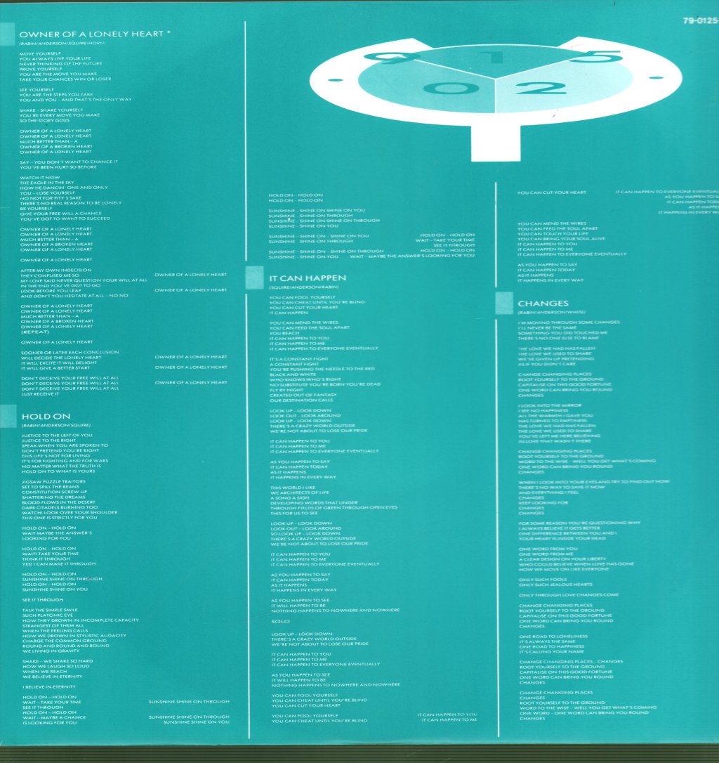 Yes - 90125 - Lp