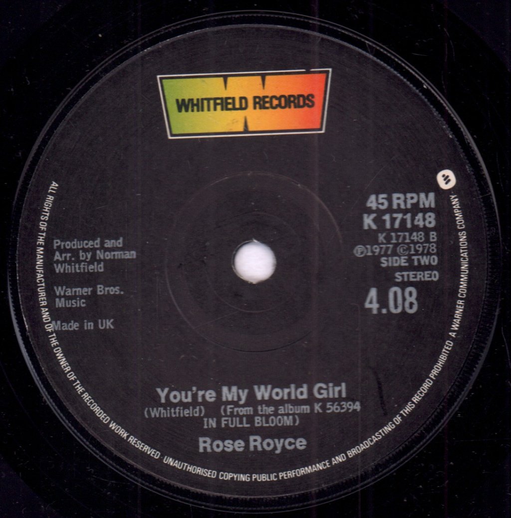 Rose Royce - It Makes You Feel Like Dancin' - 7 Inch