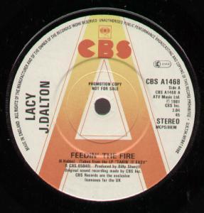 Lacy J. Dalton - Feedin The Fire - 7 Inch