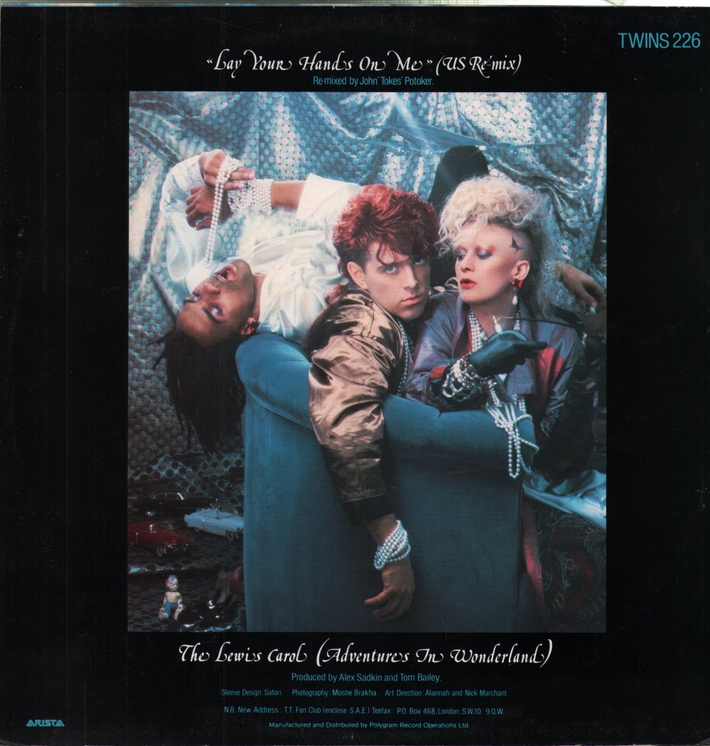 Thompson Twins - Lay Your Hands On Me - 12 Inch