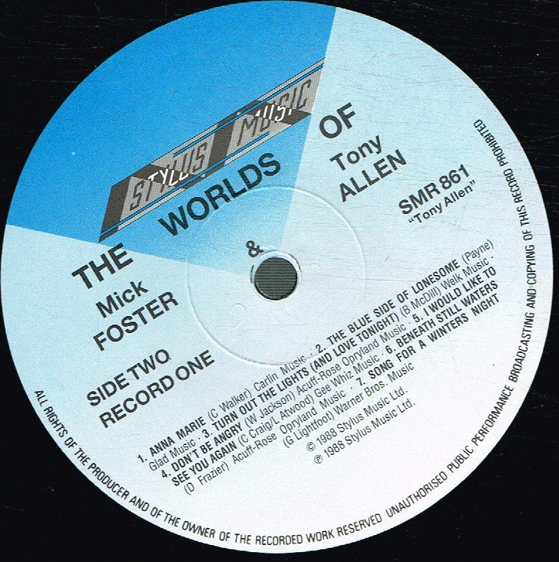 Foster And Allen - Worlds Of - Double Lp