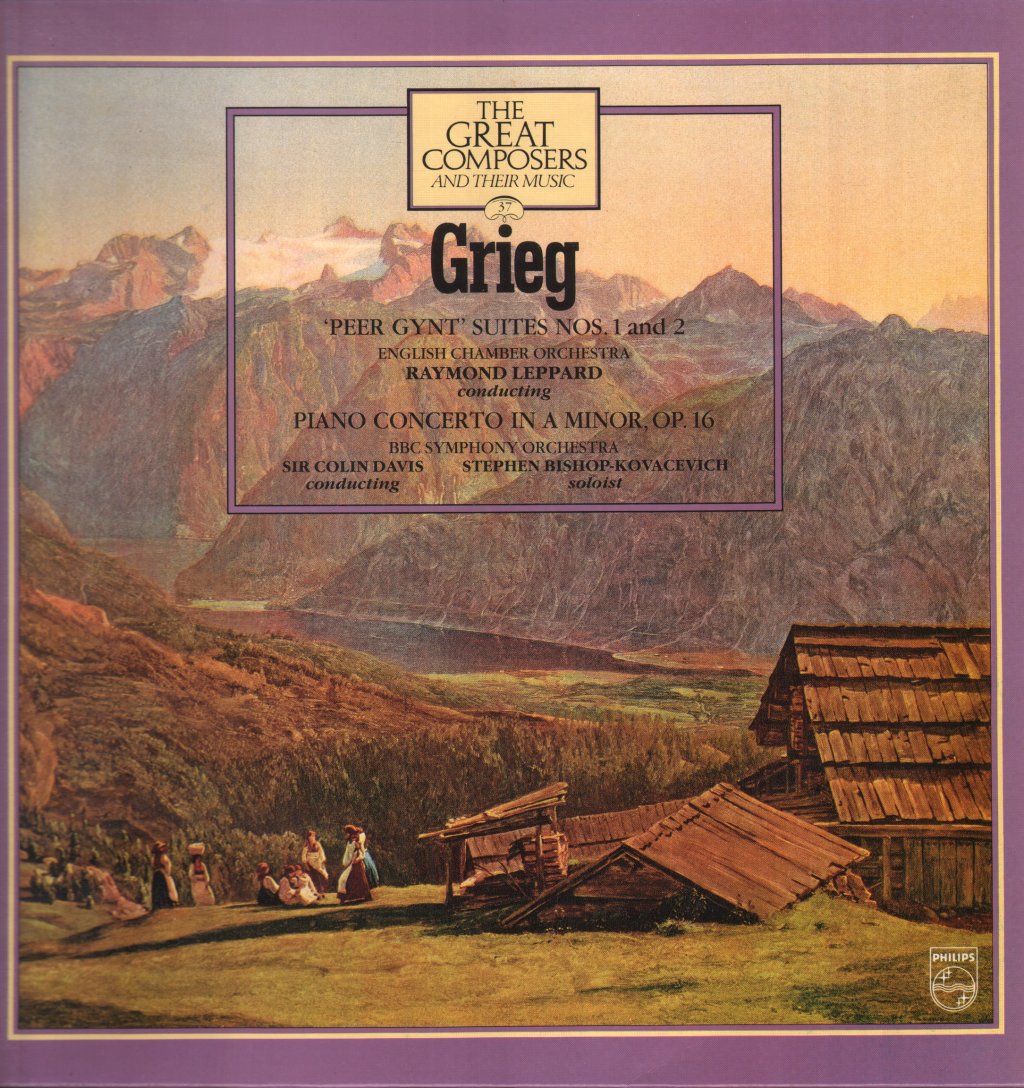 Raymond Leppard / English Chamber Orchestra - Grieg - Peer Gynt Suites Nos.1 And 2 - Lp
