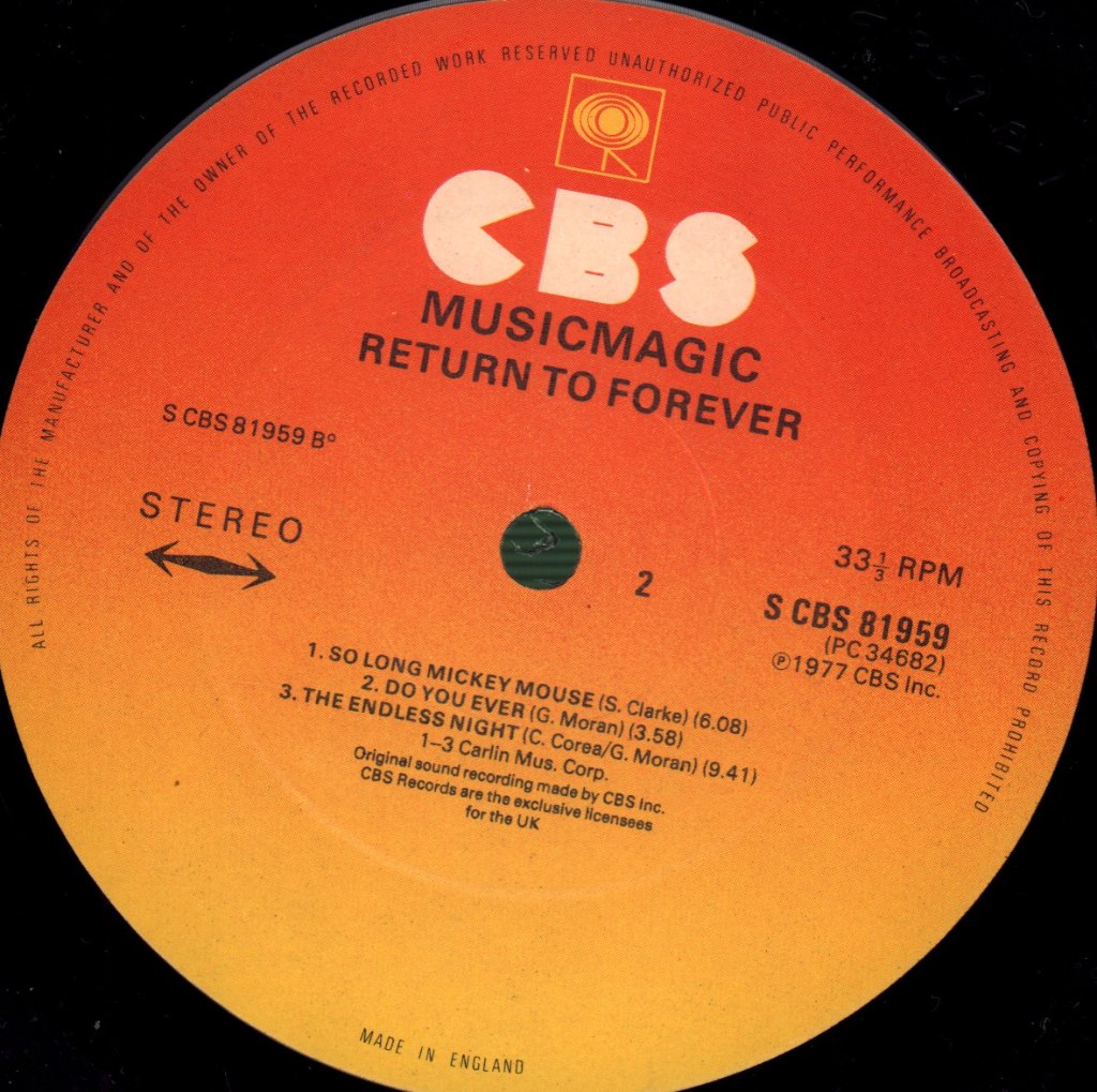 Return To Forever - Musicmagic - Lp