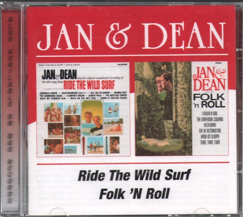 Jan & Dean - Ride The Wild Surf / Folk 'N Roll - Cd