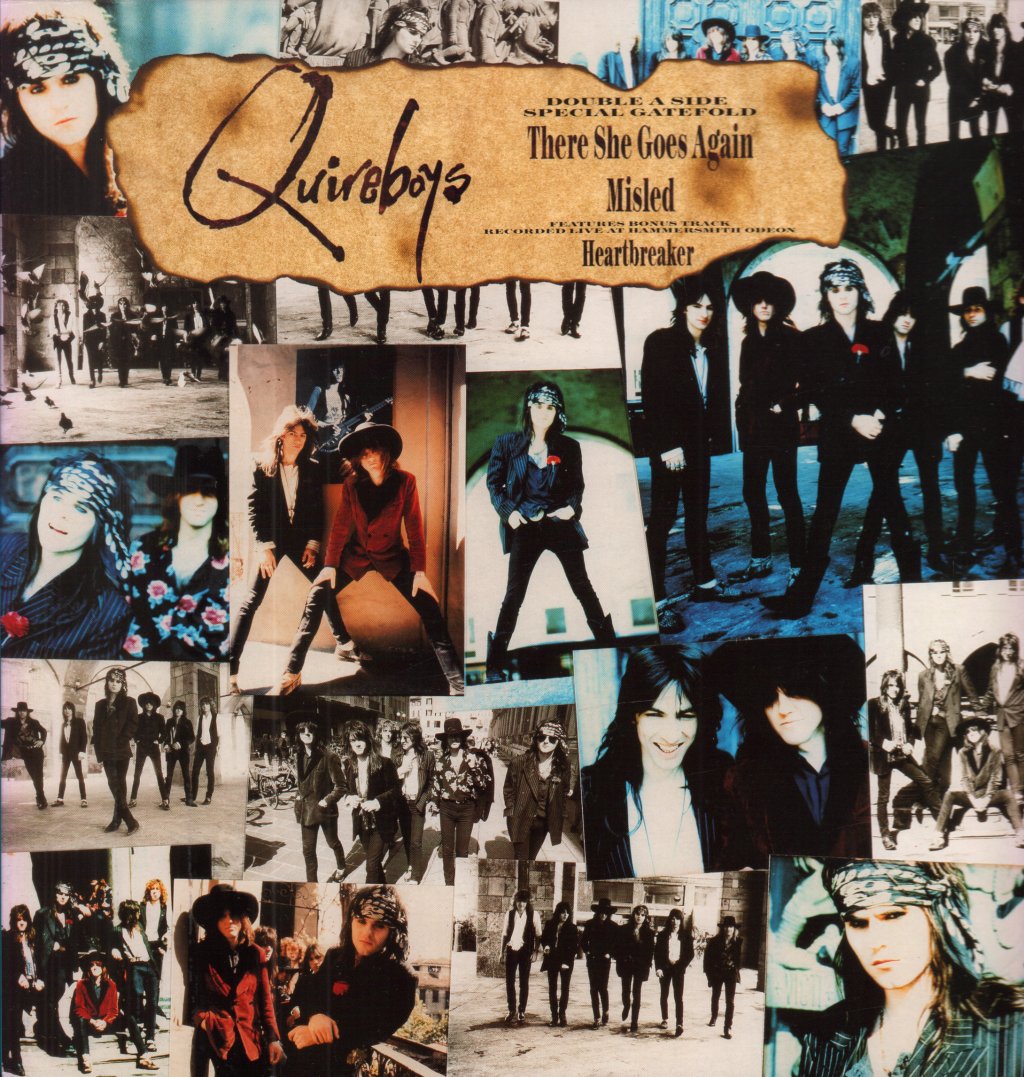 Quireboys - There She Goes Again - 12 Inch