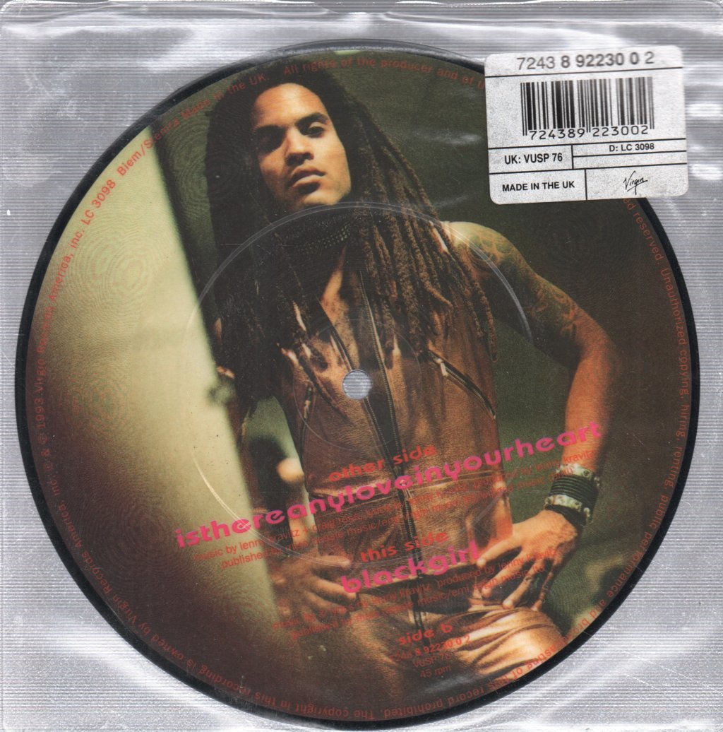 Lenny Kravitz - Is There Any Love In Your Heart - 7 Inch