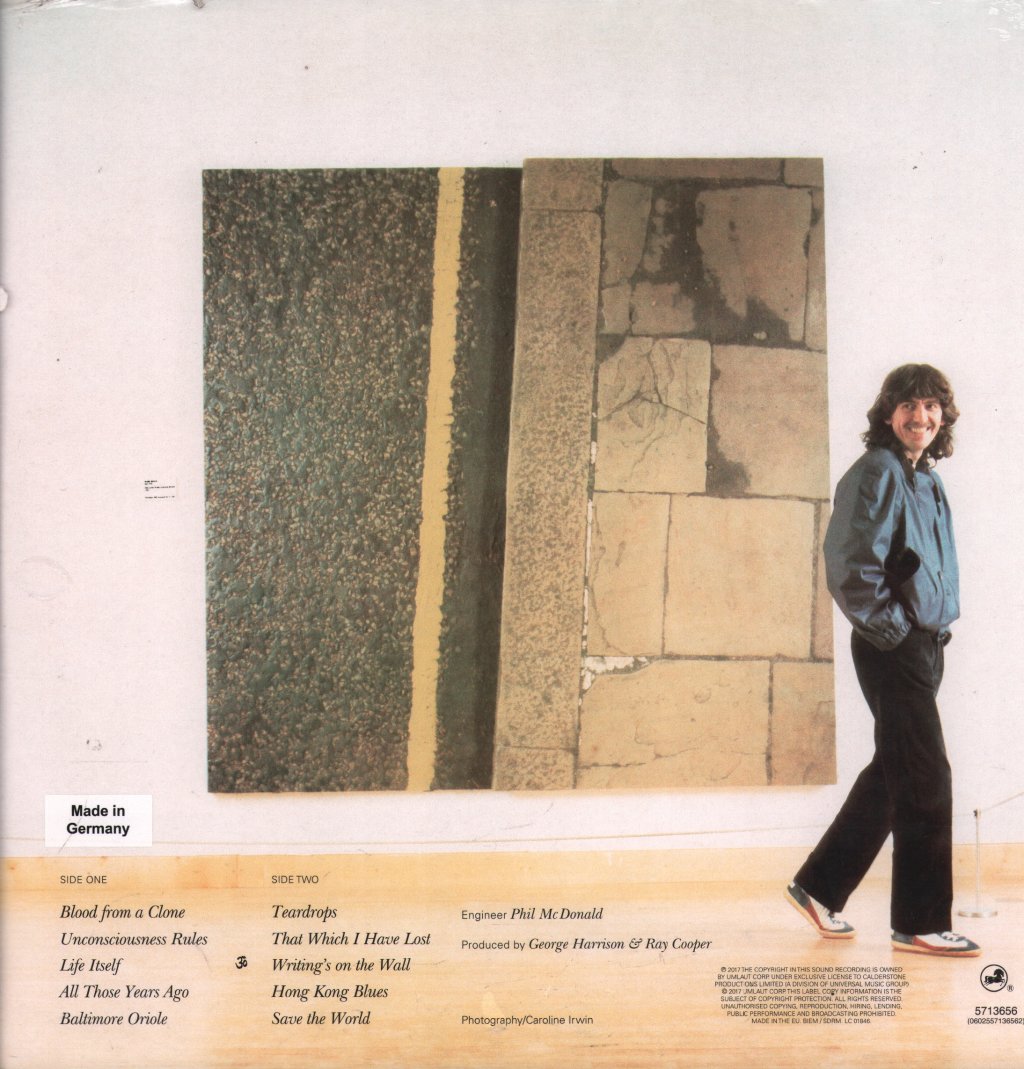 George Harrison - Somewhere In England - Lp
