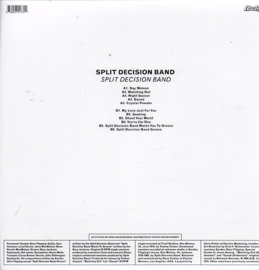 Split Decision Band - Split Decision Band - Lp
