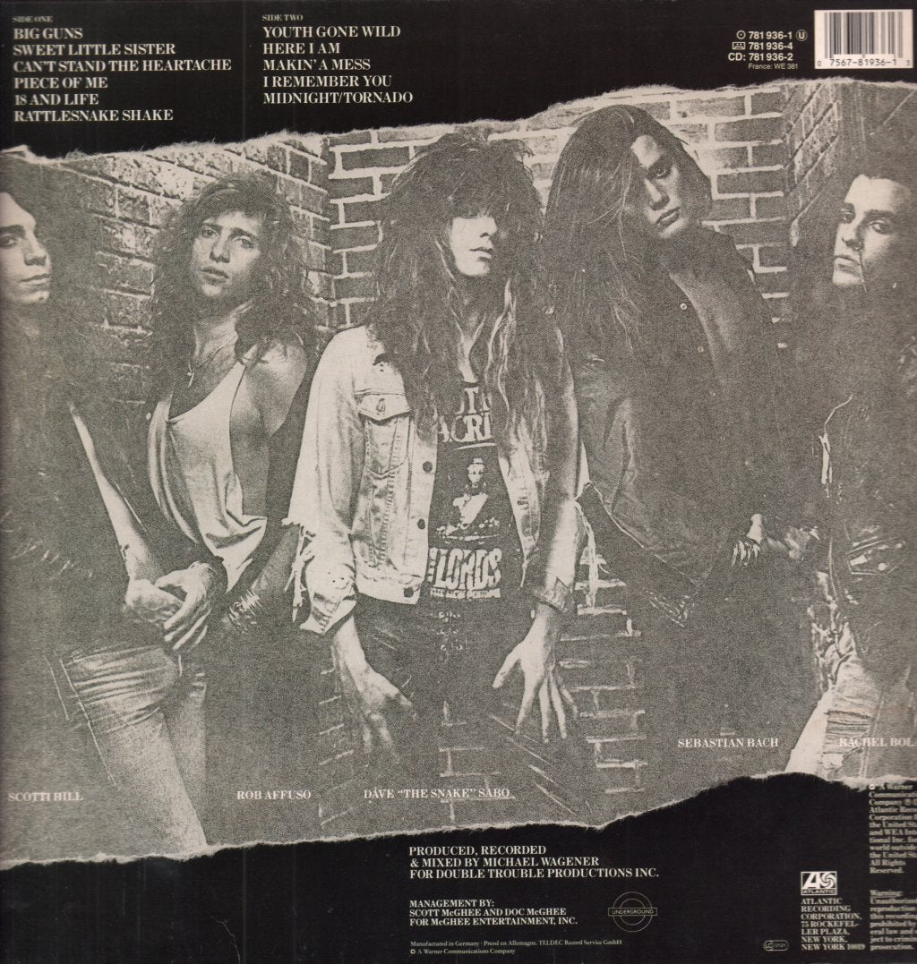 Skid Row - Skid Row - Lp