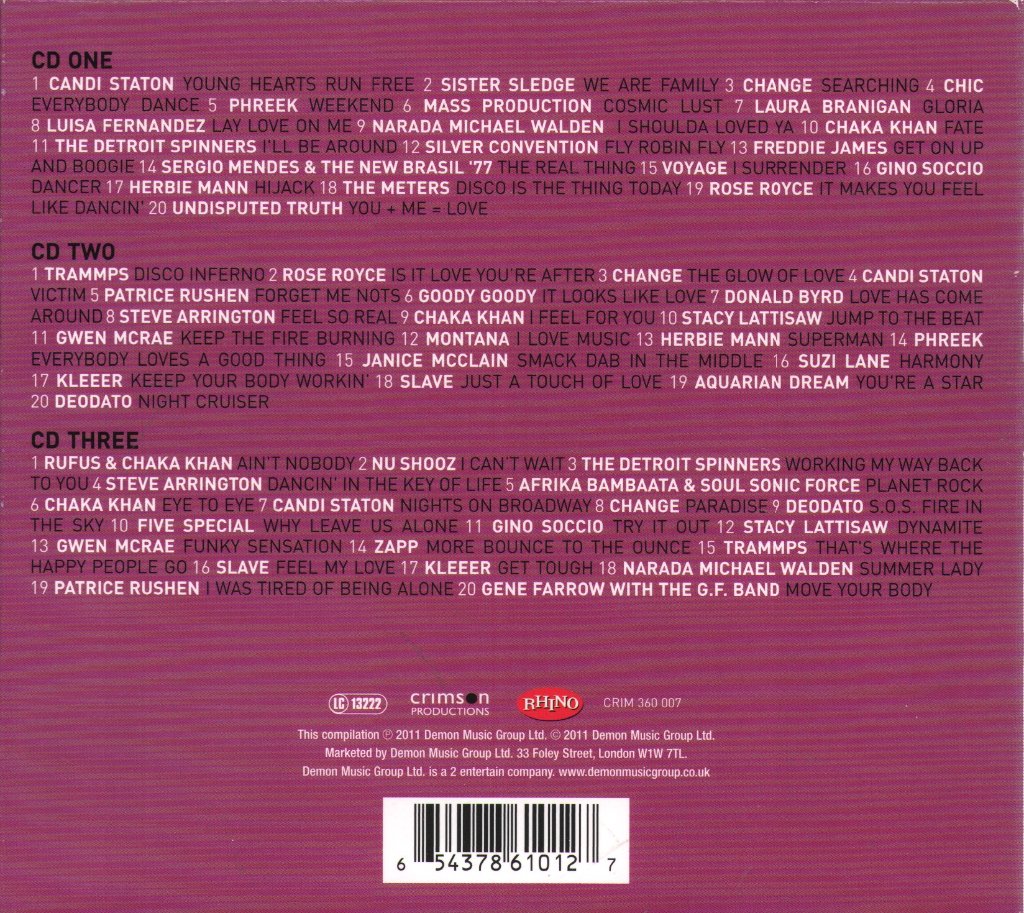 Various Artists - Disco Anthems - Cd Set