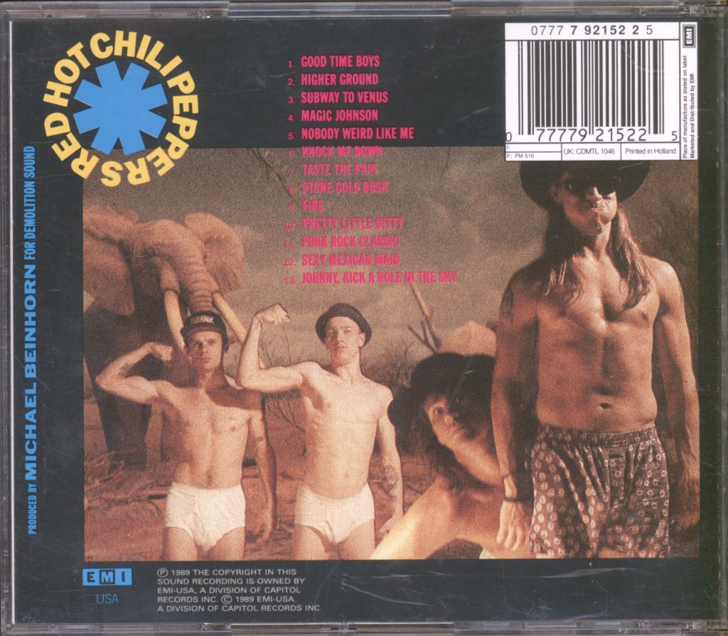 Red Hot Chili Peppers - Mothers Milk - Cd
