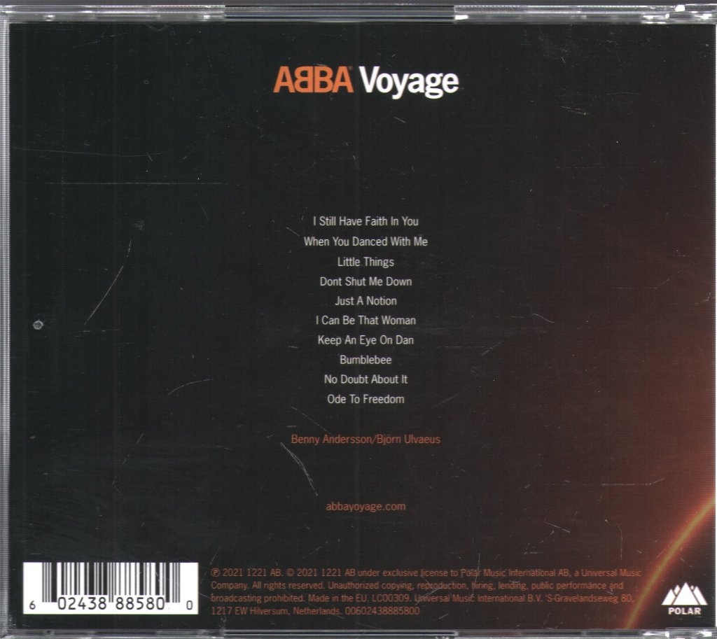 ABBA - Voyage - Cd