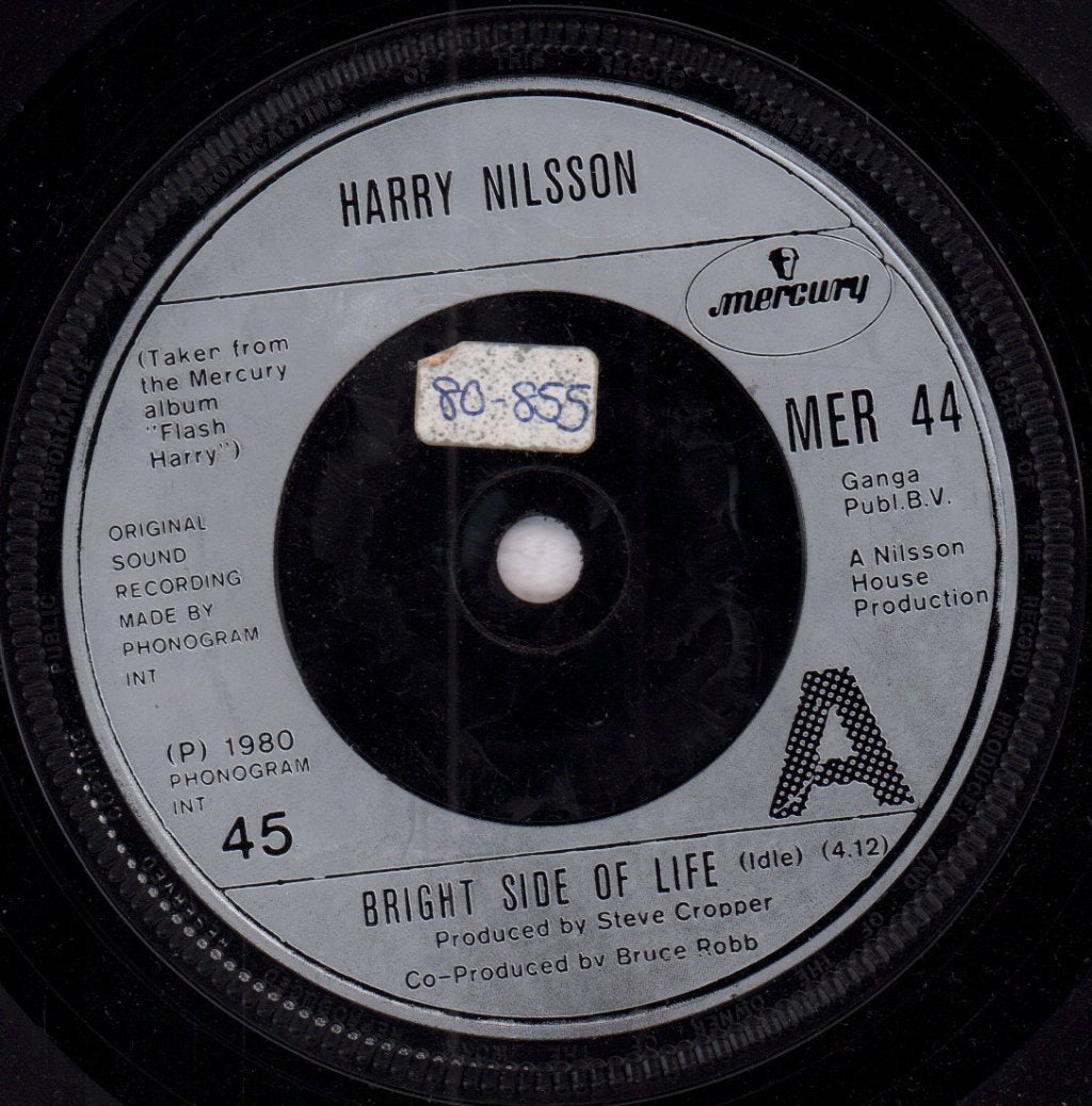 Harry Nilsson - Bright Side Of Life - 7 Inch
