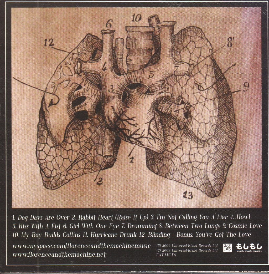 Florence And The Machine - Lungs - Cdr