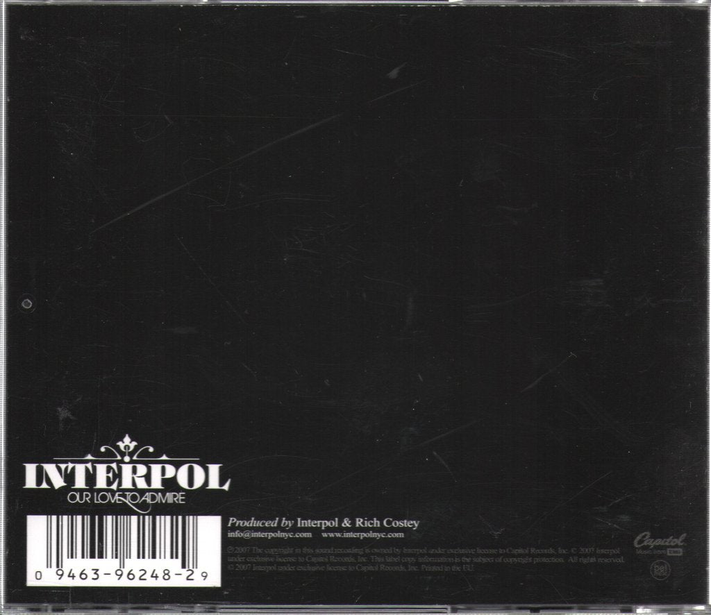 Interpol - Our Love To Admire - Cd