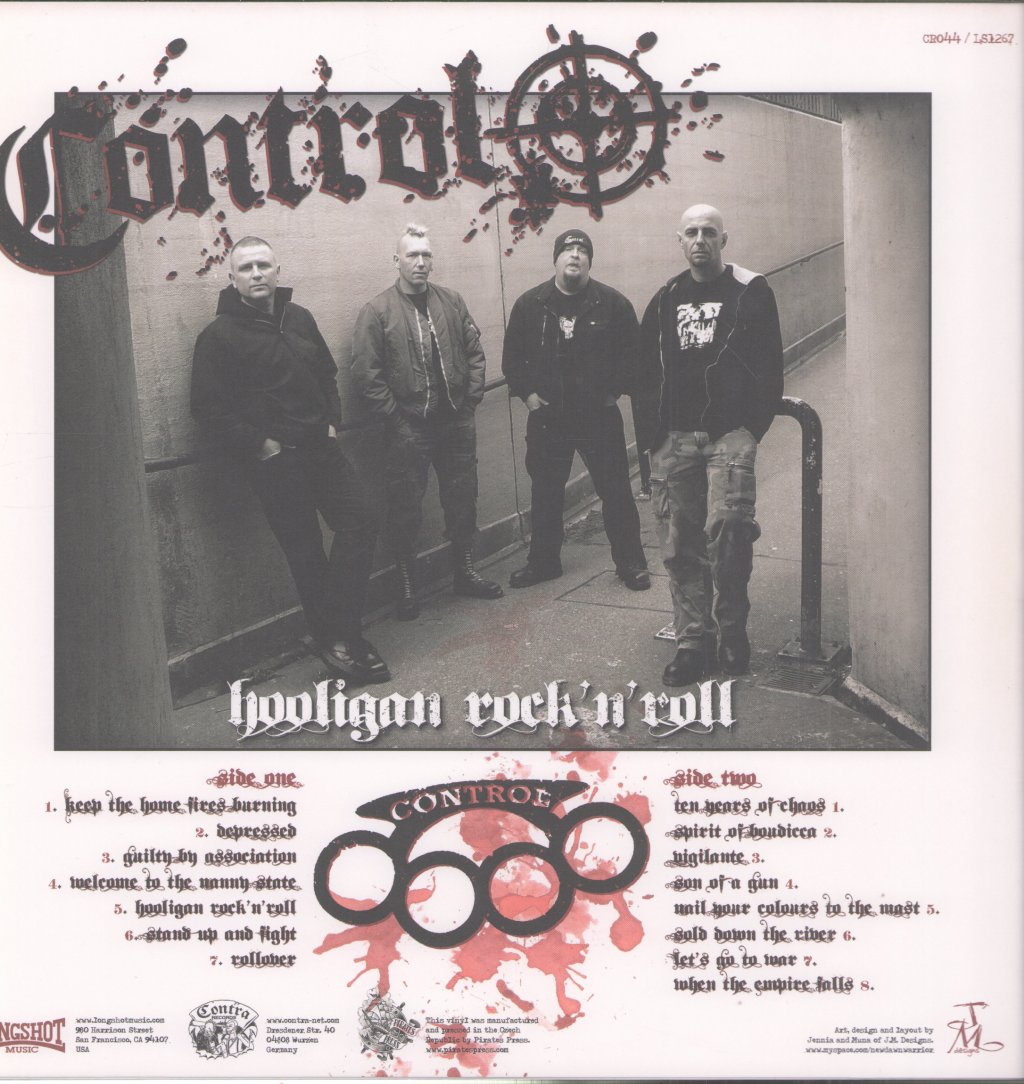 Control - Hooligan Rock 'n' Roll - Lp