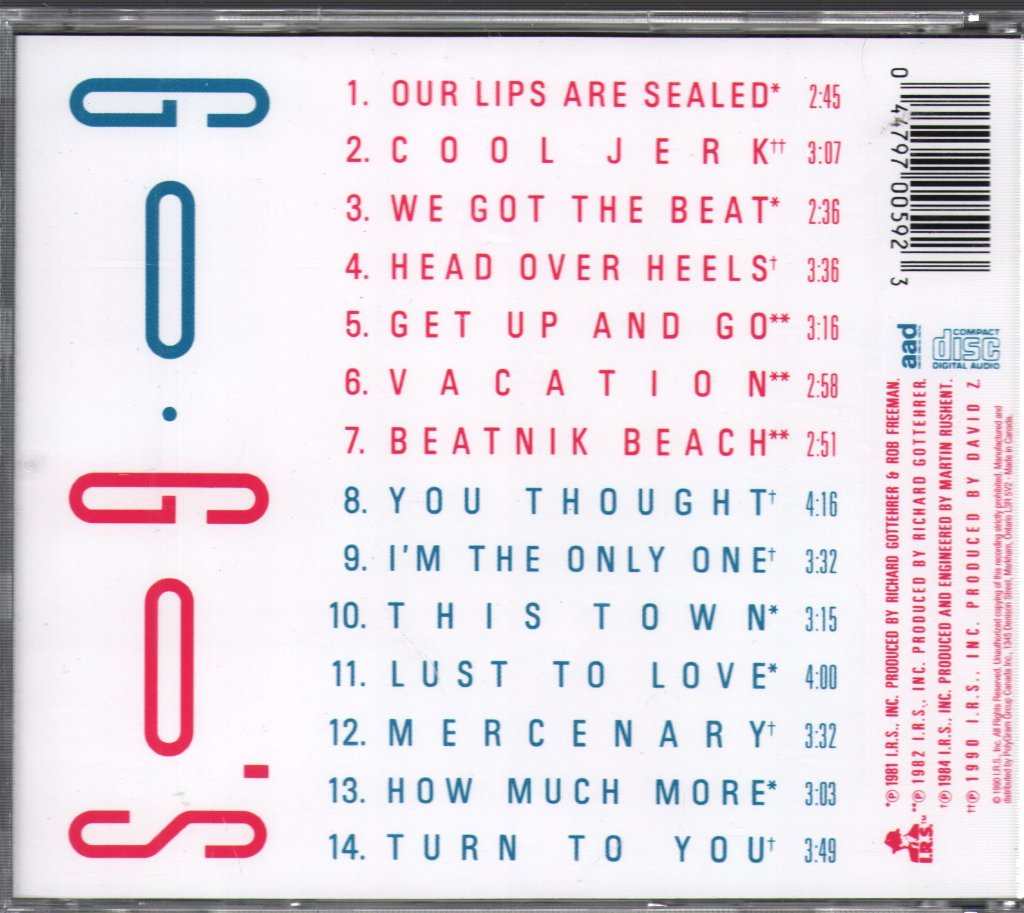 Go-Go's - Greatest - Cd