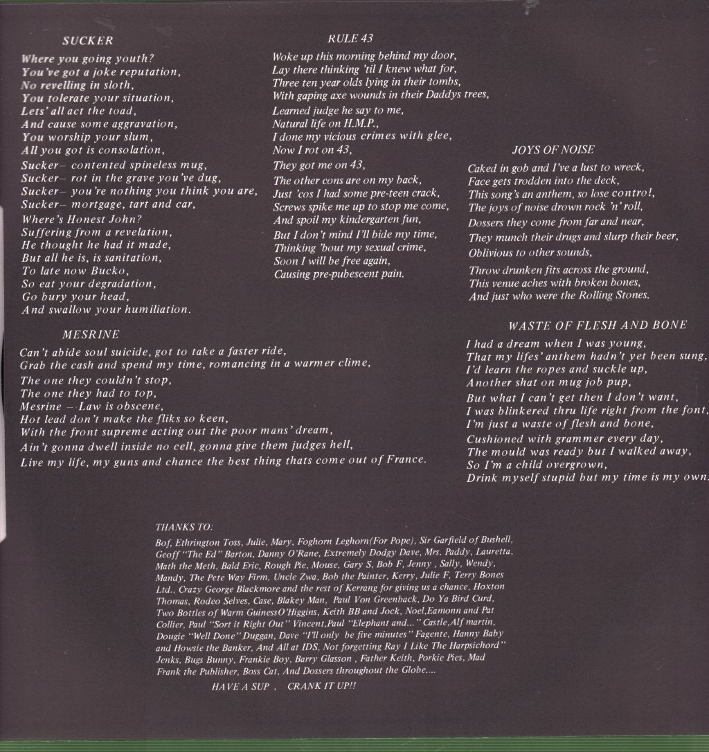 Blood - False Gestures For A Devious Public - Lp