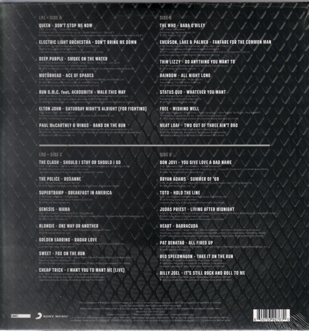 Various Artists - Rock Album - Double Lp