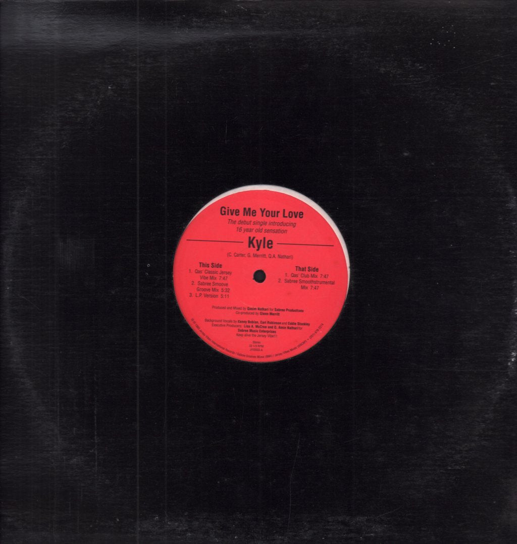Kyle - Give Me Your Love - 12 Inch