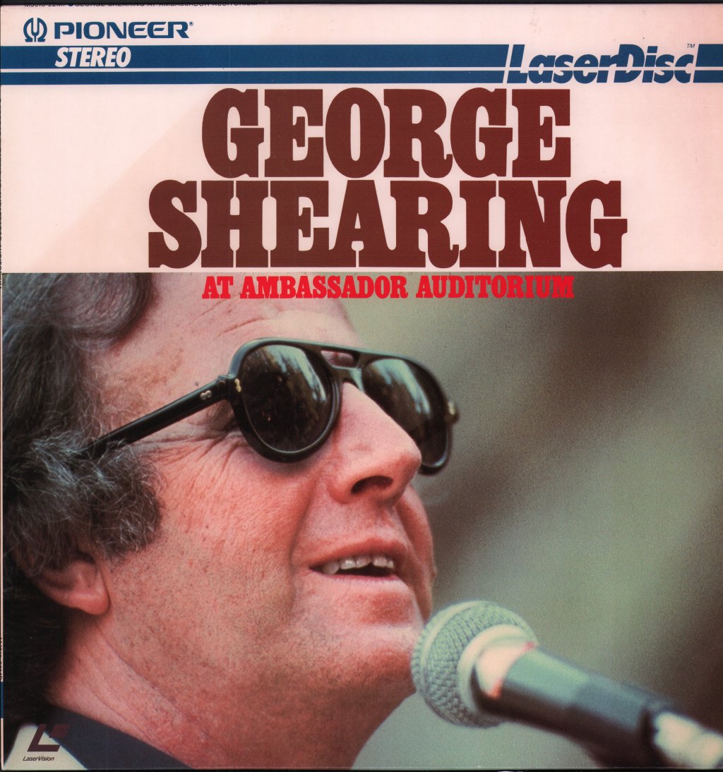 George Shearing - At Ambassador Auditorium - Laser Disc