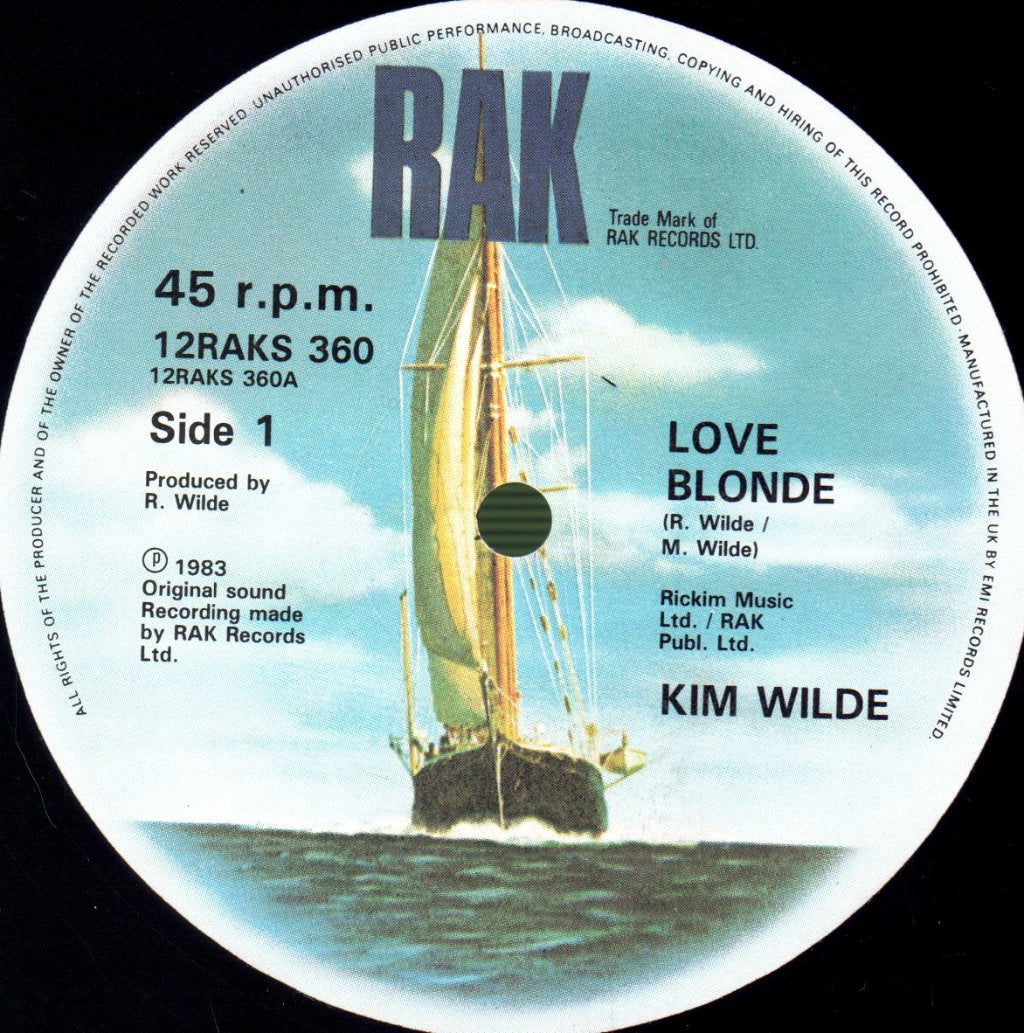 Kim Wilde - Love Blonde - 12 Inch