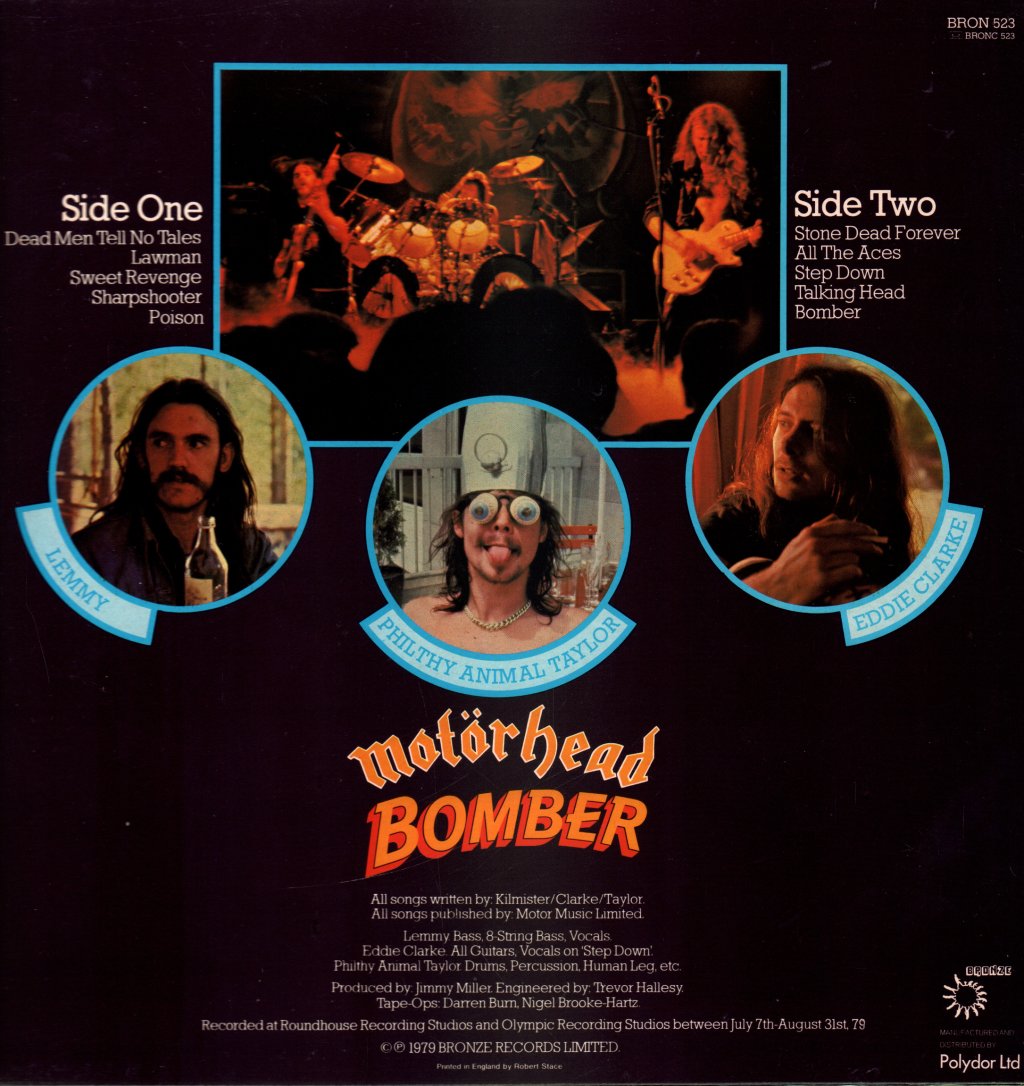 Motorhead - Bomber - Lp