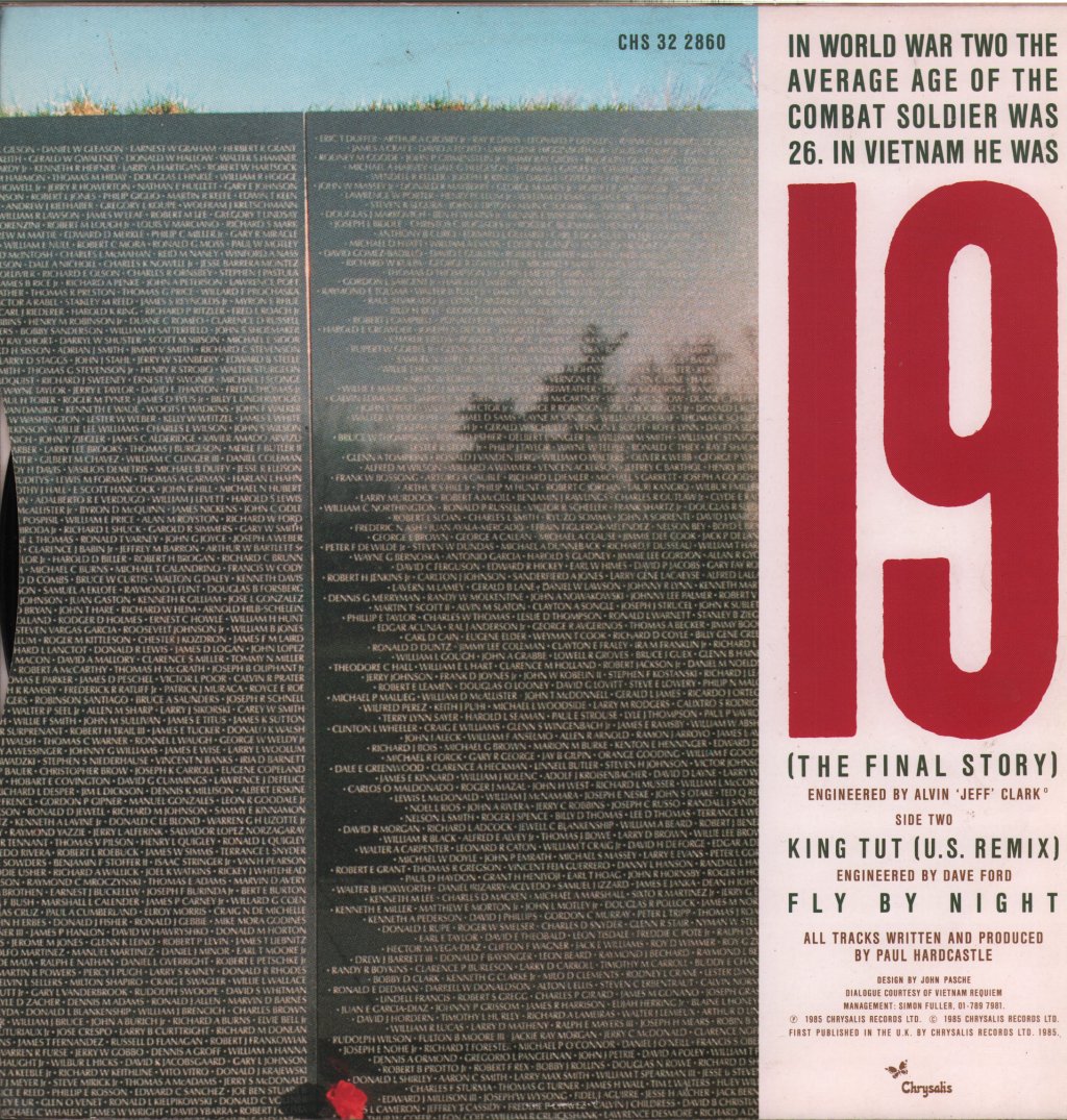 Paul Hardcastle - 19 The Final Story - 12 Inch