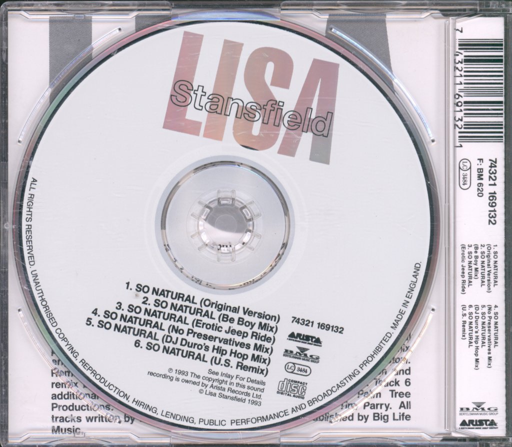 Lisa Stansfield - So Natural - Cd