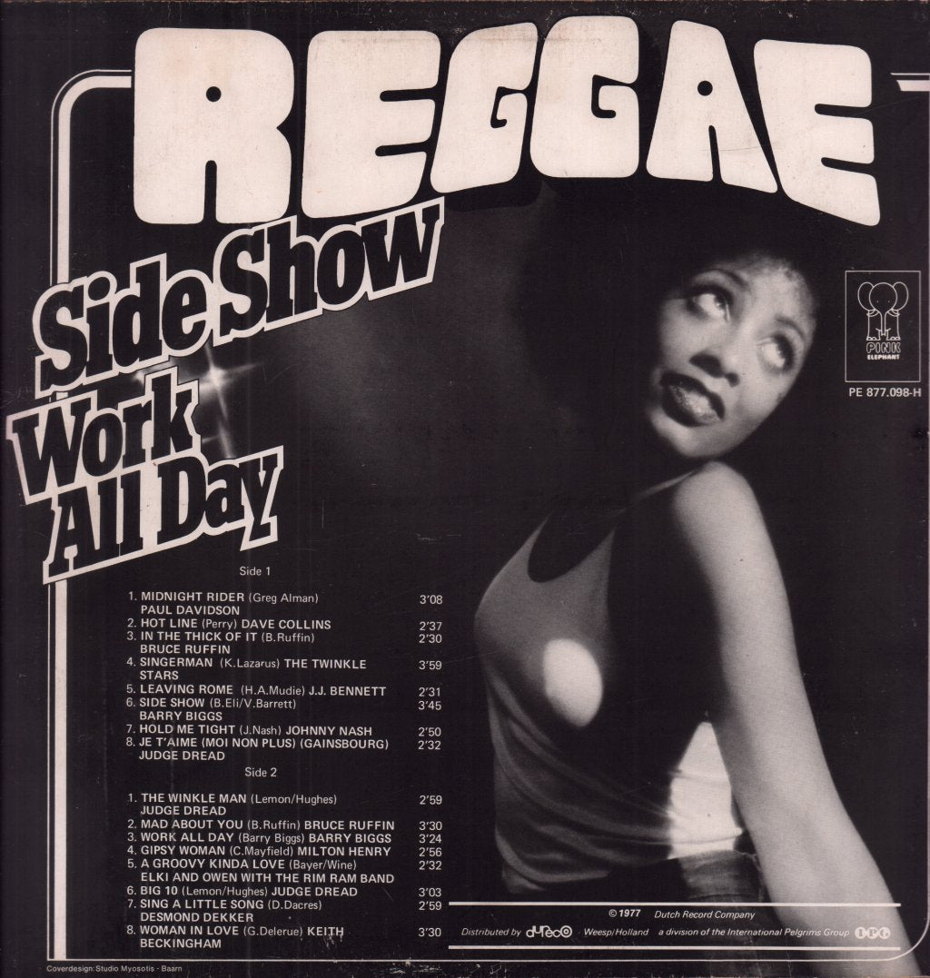 Various Artists - Reggae Side Show Work All Day - Lp