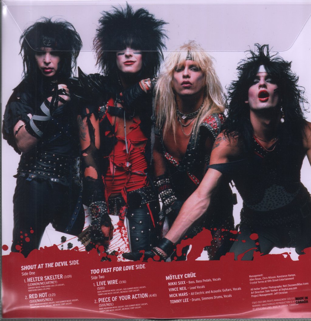 Motley Crue - Helter Skelter (RSD2023) - 12 Inch