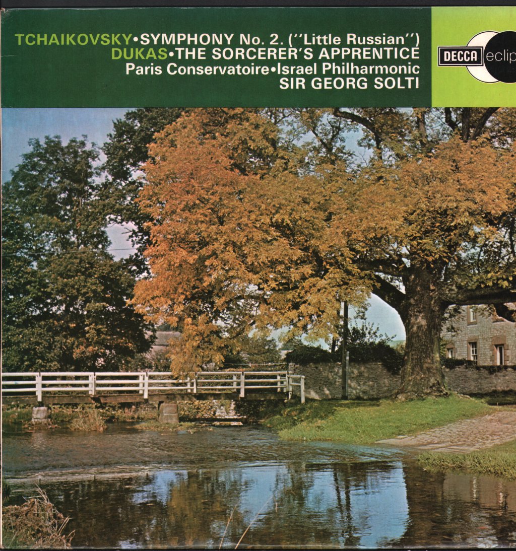 Sir Georg Solti / Paris Conservatoire / Israel Philharmonic - Tchaikovsky - Symphony No. 2, ("Little Russian") / Dukas - Sorcerer's Apprentice - Lp