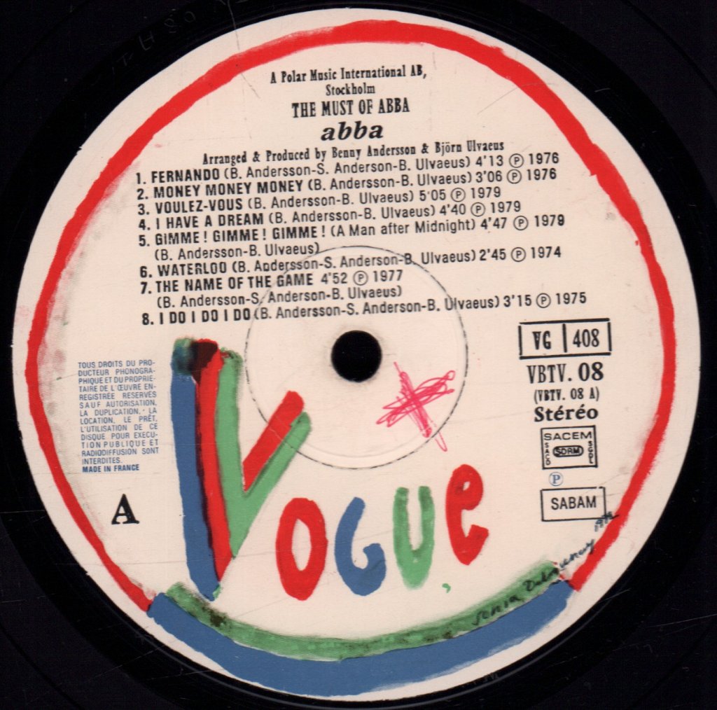 ABBA - Must Of - Lp