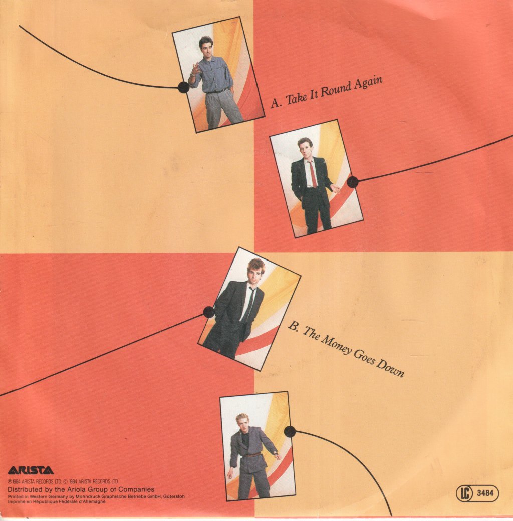 Cry (New Wave/Pop Group) - Take It Round Again - 7 Inch