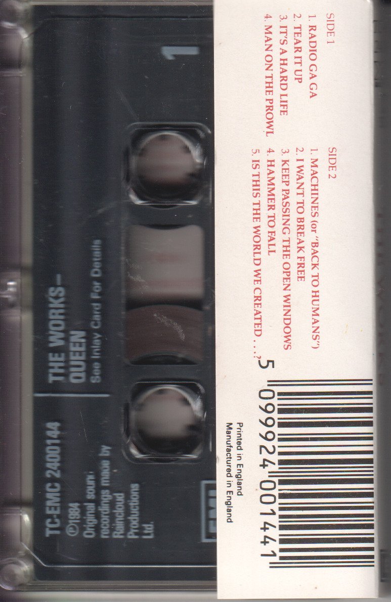 Queen - Works - Cassette