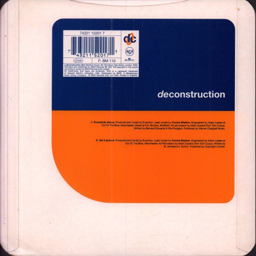 Evolution (90'S Group) - Everybody Dance - 7 Inch
