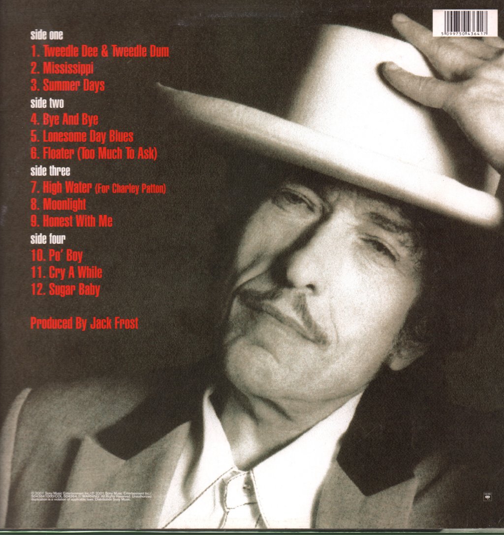 Bob Dylan - Love And Theft - Double Lp