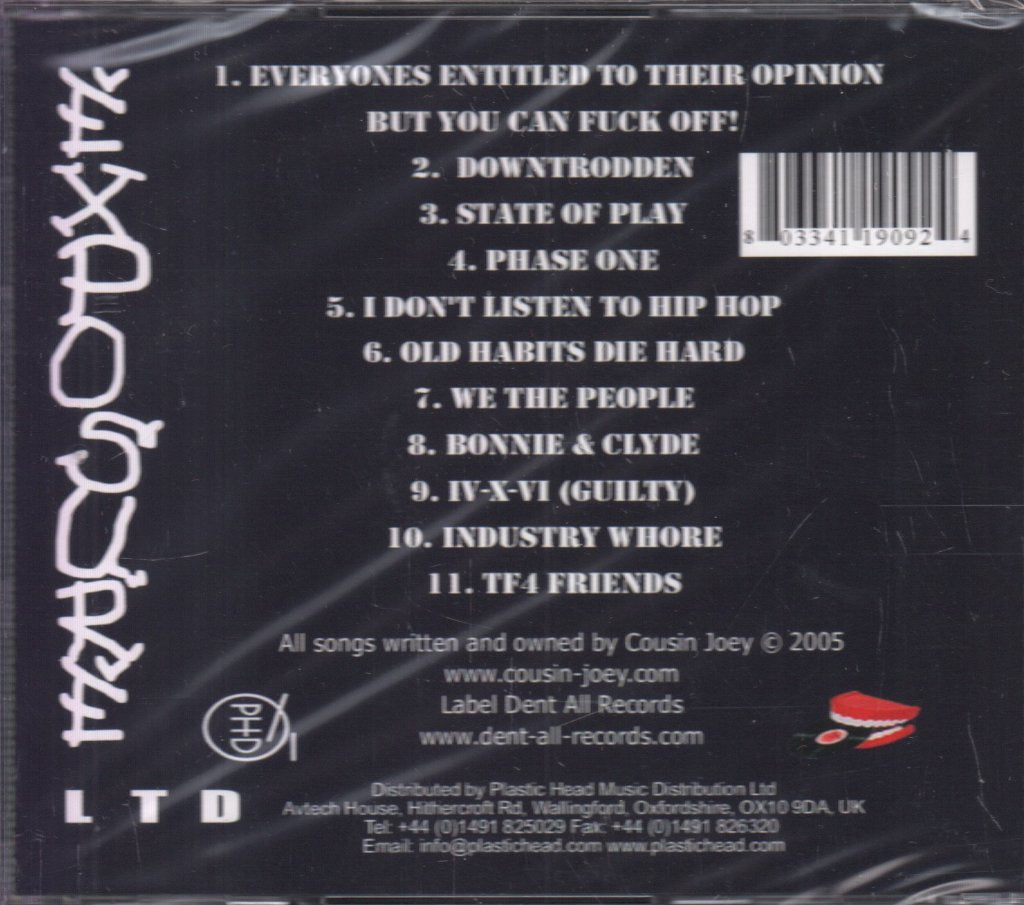 Cousin Joey - Exposure Ltd - Cd